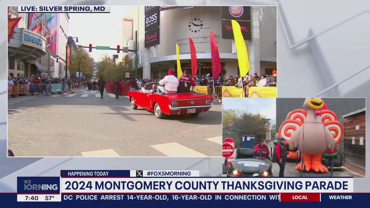 Montgomery County Thanksgiving Parade returns to Silver Spring